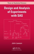 Cover: Design and Analysis of Experiments with SAS - Chapman & Hall/CRC