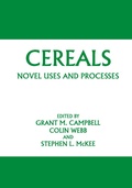Cover: Cereals: Novel Uses and Processes - Springer