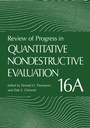 Cover: Review of Progress in Quantitative Nondestructive Evaluation - Kluwer Academic/Plenum Publishers