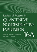 Cover: Review of Progress in Quantitative Nondestructive Evaluation - Springer