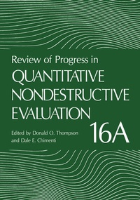 Enlarge image Cover: Review of Progress in Quantitative Nondestructive Evaluation - Springer