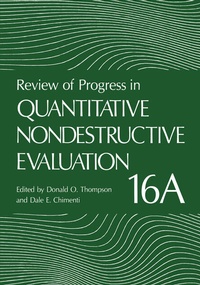 Enlarge image Cover: Review of Progress in Quantitative Nondestructive Evaluation - Springer