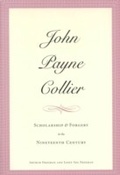 Cover: John Payne Collier - Yale University Press
