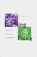 Cover: Learning Policy - Yale University Press