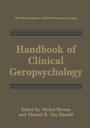 Cover: Handbook of Clinical Geropsychology - Plenum Publishing Co.,N.Y.