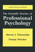 Cover: The Scientific Practice of Professional Psychology - Springer