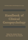 Cover: Handbook of Clinical Geropsychology - Springer