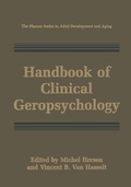 Cover: Handbook of Clinical Geropsychology - Springer