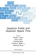 Cover: Quantum Fields and Quantum Space Time - Springer
