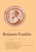 Cover: The Papers of Benjamin Franklin, Vol. 39 - Yale University Press