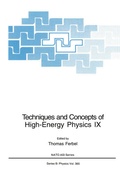 Cover: Techniques and Concepts of High-Energy Physics IX - Springer