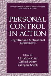 Enlarge image Cover: Personal Control in Action - Kluwer Academic/Plenum Publishers