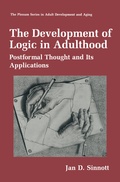 Cover: The Development of Logic in Adulthood - Springer