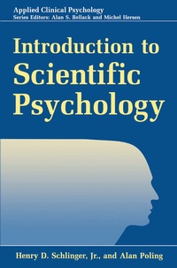 Enlarge image Cover: Introduction to Scientific Psychology - Springer