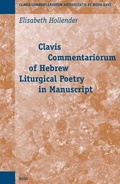 Cover: Clavis Commentariorum of Hebrew Liturgical Poetry in Manuscript - Brill