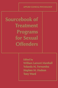 Enlarge image Cover: Sourcebook of Treatment Programs for Sexual Offenders - Springer