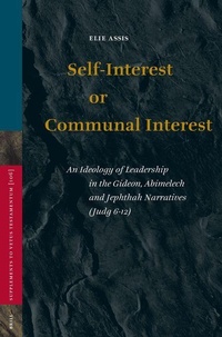 Enlarge image Cover: Self-Interest or Communal Interest - Brill