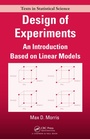 Cover: Design of Experiments - Chapman & Hall/CRC