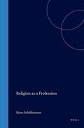 Cover: Religion as a Profession - Brill