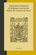 Cover: Franciscan Literature of Religious Instruction before the Council of Trent - Brill