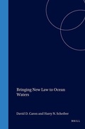 Cover: Bringing New Law to Ocean Waters - Martinus Nijhoff