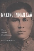 Cover: Making Indian Law - Yale University Press