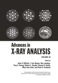 Cover: Advances in X-Ray Analysis - Kluwer Academic/Plenum Publishers