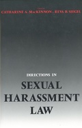 Cover: Directions in Sexual Harassment Law - Yale University Press