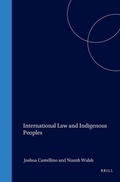 Cover: International Law and Indigenous Peoples - Martinus Nijhoff