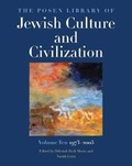 Cover: The Posen Library of Jewish Culture and Civilization, Volume 10 - Yale University Press