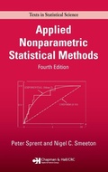 Cover: Applied Nonparametric Statistical Methods - Chapman & Hall/CRC