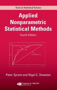 Enlarge image Cover: Applied Nonparametric Statistical Methods - Chapman & Hall/CRC