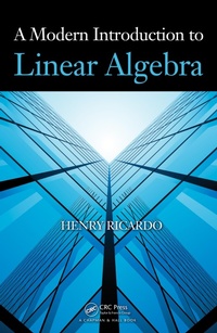 Abbildung von: A Modern Introduction to Linear Algebra - Chapman & Hall/CRC