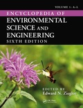 Cover: Encyclopedia of Environmental Science and Engineering, Sixth Edition Volume 1 A-L - CRC Press