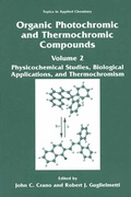 Cover: Organic Photochromic and Thermochromic Compounds - Kluwer Academic / Plenum Publishers