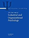 Cover: APA Handbook of Industrial and Organizational Psychology - American Psychological Association