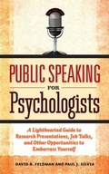 Cover: Public Speaking for Psychologists - American Psychological Association