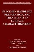 Cover: Specimen Handling, Preparation, and Treatments in Surface Characterization - Springer