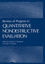 Cover: Review of Progress in Quantitative Nondestructive Evaluation - Kluwer Academic / Plenum Publishers