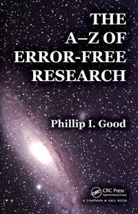 Enlarge image Cover: The A-Z of Error-Free Research - Chapman & Hall/CRC