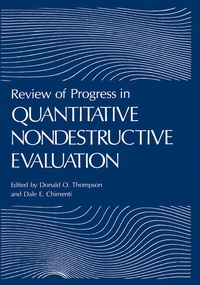Enlarge image Cover: Review of Progress in Quantitative Nondestructive Evaluation - Springer