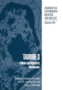 Cover: Taurine 3 - Kluwer Academic/Plenum Publishers