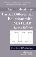 Cover: An Introduction to Partial Differential Equations with MATLAB - Chapman & Hall/CRC