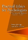 Cover: Practical Ethics for Psychologists - American Psychological Association