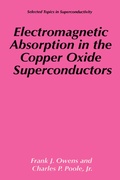 Cover: Electromagnetic Absorption in the Copper Oxide Superconductors - Kluwer Academic / Plenum Publishers