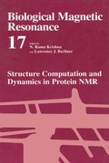 Cover: Structure Computation and Dynamics in Protein NMR - Plenum Publishing Co.,N.Y.