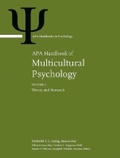 Cover: APA Handbook of Multicultural Psychology - American Psychological Association
