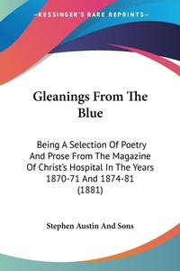 Abbildung von: Gleanings From The Blue - Kessinger Publishing