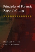Cover: Principles of Forensic Report Writing - American Psychological Association