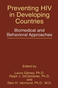 Cover: Preventing HIV in Developing Countries - Kluwer Academic / Plenum Publishers